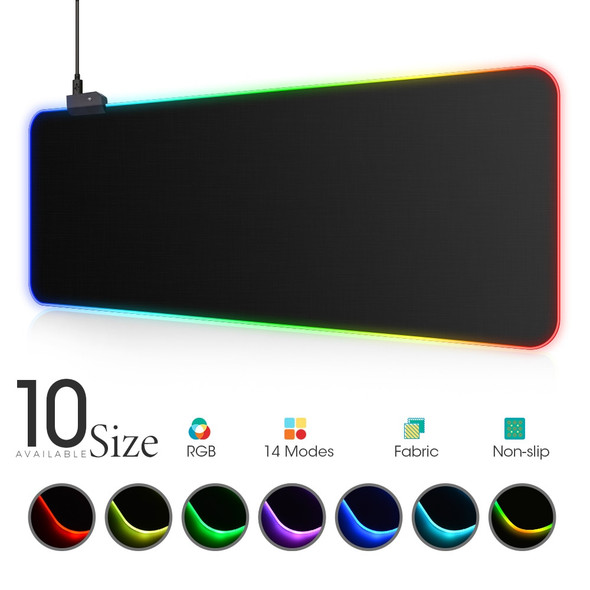 LED Light Mousepad RGB Keyboard Cover Desk-mat Colorful Surface Mouse Pad Waterproof Multi-size World Computer Gamer CS Dota LED Light Mousepad RGB Keyboard Cover Desk-mat Colorful Surface Mouse Pad Waterproof Multi-size World Computer Gamer CS Dota