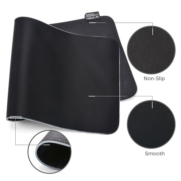 LED Light Mousepad RGB Keyboard Cover Desk-mat Colorful Surface Mouse Pad Waterproof Multi-size World Computer Gamer CS Dota LED Light Mousepad RGB Keyboard Cover Desk-mat Colorful Surface Mouse Pad Waterproof Multi-size World Computer Gamer CS Dota