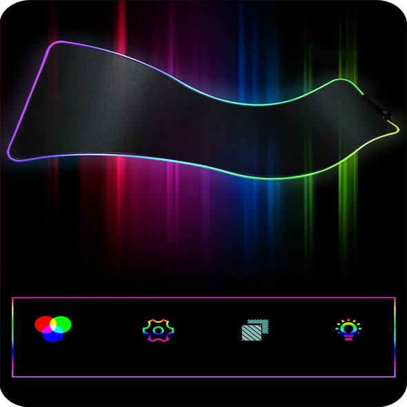 Large RGB Mouse Mat Forest Gamer Mousepads LED Gaming Mousepad Big Luminous Desk Pad Desk Mats Backlit Mouse Pads Large RGB Mouse Mat Forest Gamer Mousepads LED Gaming Mousepad Big Luminous Desk Pad Desk Mats Backlit Mouse Pads
