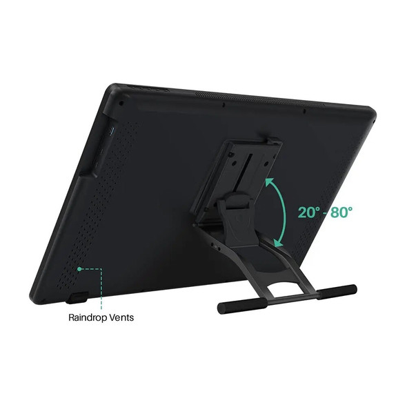 HUION Kamvas 24 Plus Pen Dispaly Tablet Monitor 23.8-inch Digital Graphics Drawing Monitor with 8192 levels Battery-free Pen