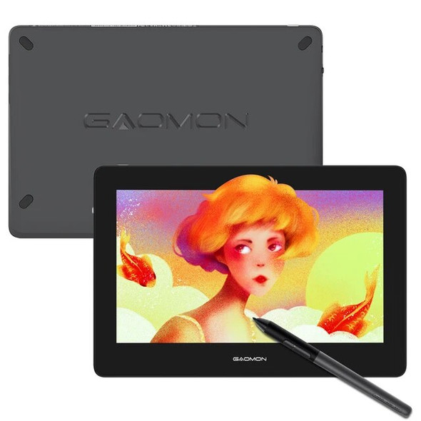 GAOMON PD1320 13.3-Inch Digital Graphics Tablet Monitor Full Laminated HD 86% NTSC Color Gamut Screen for Drawing & Painting