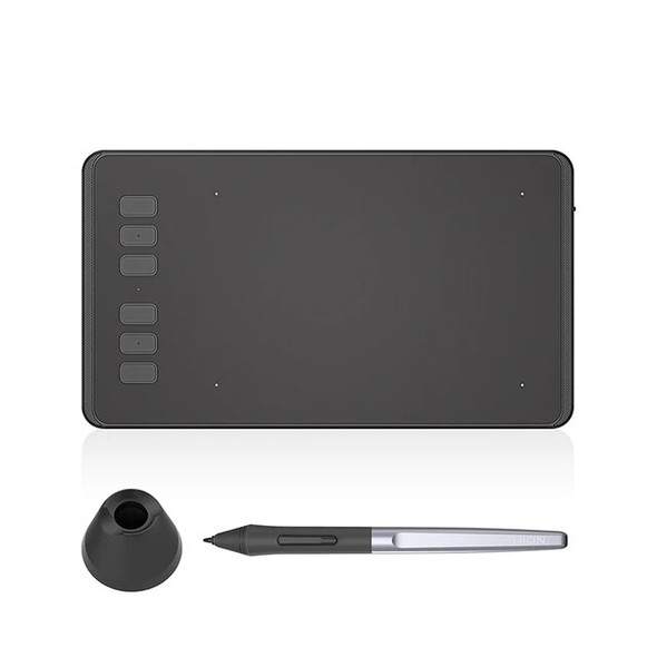 H640P Graphics Drawing Tablets with 6 Press Keys 8192 Levels Stylus Battery-Free Digital Pen Tablet Android Phone Support