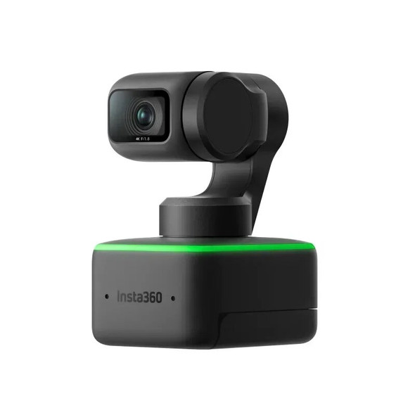 Insta360 Link Webcam 1/2" Sensor 4K Webcam AI Tracking Noise-Canceling Gesture Control HDR Microphones Specialized Modes