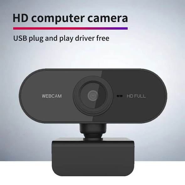 20 pcs/lot USB Webcam Rotatable 1080P Full HD Web Camera With Built-in Microphone For Computer