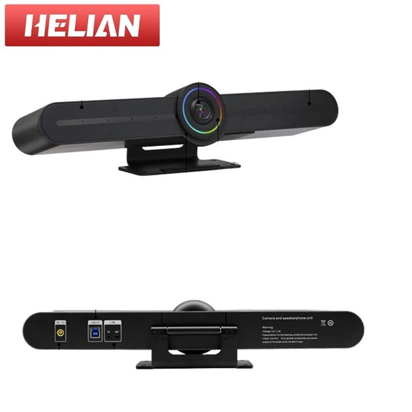 High Quality 8m Voice Pick Up USB3.0 ePTZ Video Soundbar All In One Webcam 4K UHD USB Camera For PC