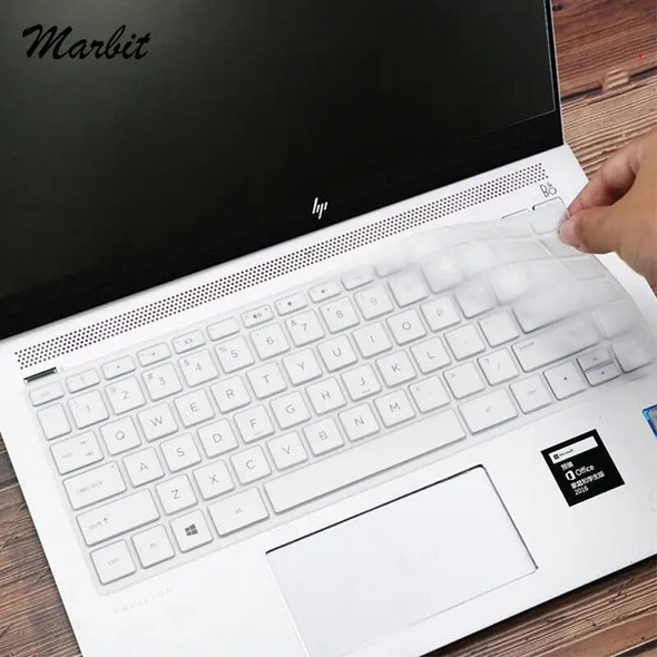 14 Inch Removable Silicone Keyboard Protector Cover Skin For HP 14" Desktop Laptop Keyboard Covers Gradient Keyboard Film