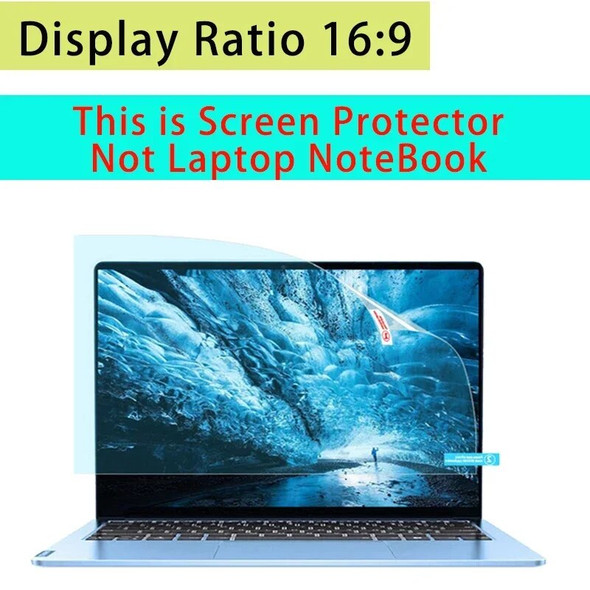 Display Ratio 16:9 14.1 15.6 inch Matte And Blue Light Notebook Screen Protector Soft Clear Film For Samsung/Lenovo/Dell Laptop