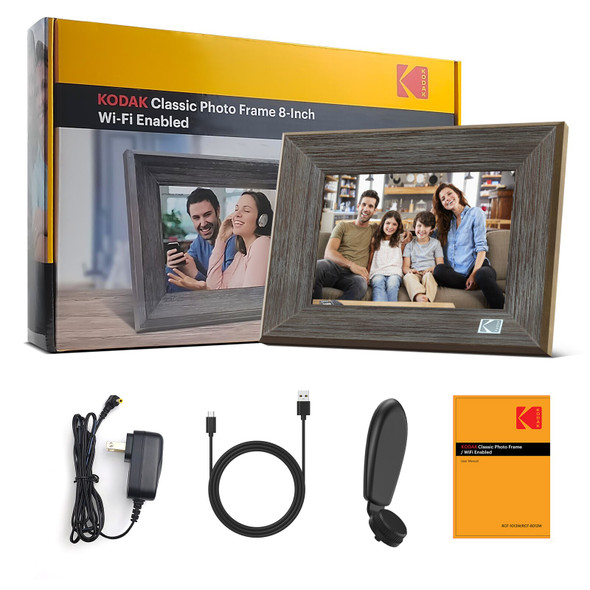 Kodak 8 Inch Digital Photo Frame 1024*768 IPS Touch Screen 16GB Memory