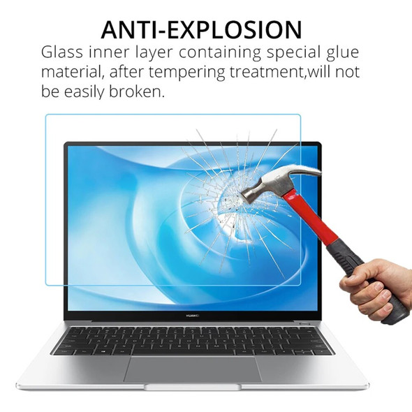 For Huawei Matebook 14 2020 2021 Notebook Screen Protector for Matebook 14 0.3MM 9H HD 2.5D Laptop Protective Tempered Glass