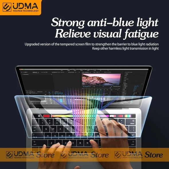 UDMA Anti Reflection Matte Laptops Screen Protector Film for MacBook Air Pro M2 A2941 2779 2442 2485 2337 2338 13 14 1516.2 Inch
