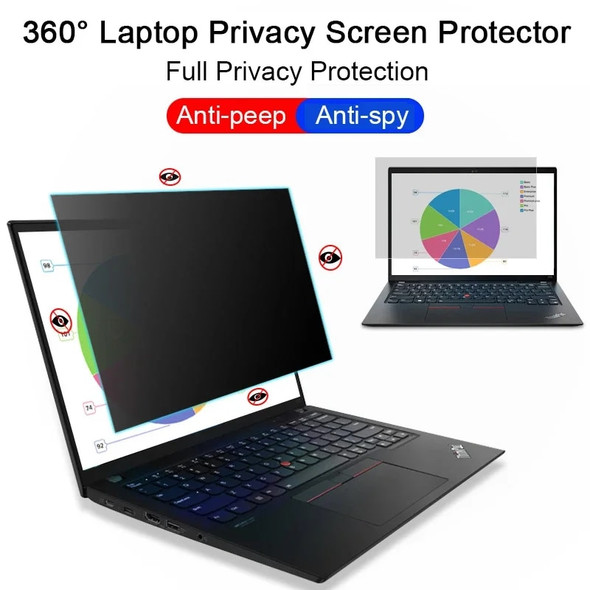 360° Anti Monitoring Privacy Screen Protector For Laptop 14 15.6 Notebook PC Computer Anti-peeping Anti-spying Filter Matte Film