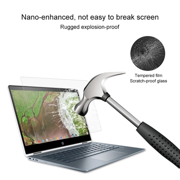 14 inch Laptop Screen Protector HD Tempered Glass Protective Film for HP Chromebook x360-14-da0021nr