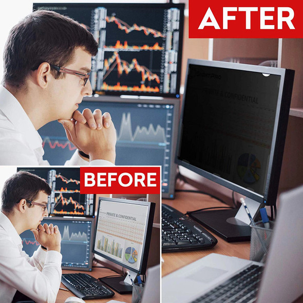 25inch W9 Widescreen 554mm*312mm Privacy Filter Screen Protector Protective Film for 25'' Monitor