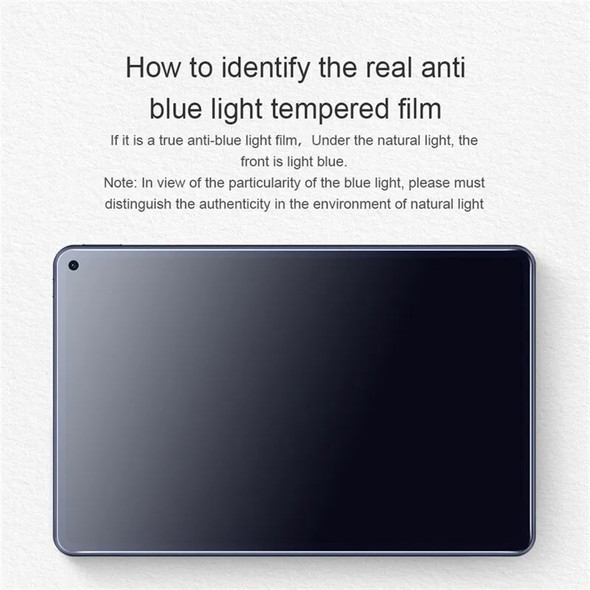 For Huawei MatePad Pro 10.8 2021 Genuine Nillkin Eyes Care V+ Anti Blue Light Tempered Glass Screen Protector