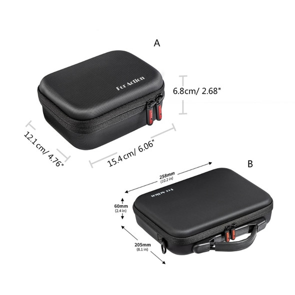Portable Hard Case for DJI  Action 4 Camera Carrying Storage Bag Soft