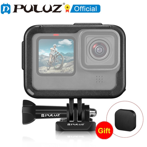 Puluz Chargeable Pa Frame Mount Protective Case Cage With Cold Shoe