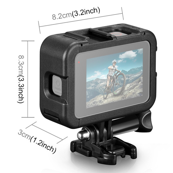 Puluz Chargeable Pa Frame Mount Protective Case Cage With Cold Shoe Puluz Chargeable Pa Frame Mount Protective Case Cage With Cold Shoe
