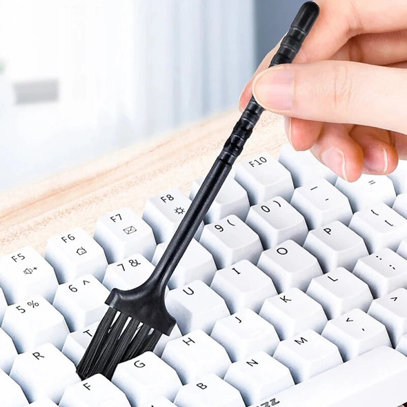 10Pcs Keyboard Brush Kit Pc Laptop Cell Phone Shaver Anti-static Dusting Cleaning for Computer Keyboard Camera Small Cleaner