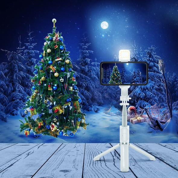 Wireless Bluetooth Selfie Stick Portable Foldable Tripod with Fill Wireless Bluetooth Selfie Stick Portable Foldable Tripod with Fill
