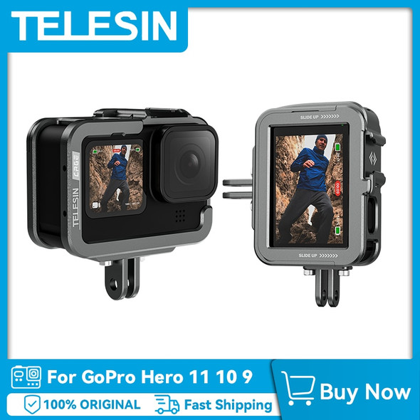 Aluminium Alloy Accessories | Telesin Action Camera Case - Sports &