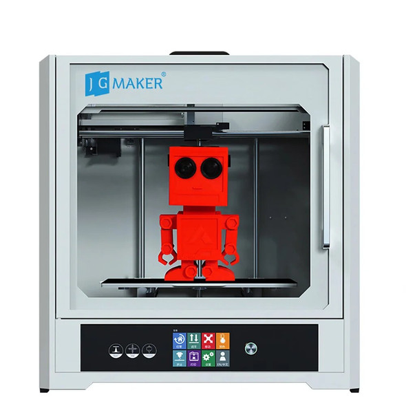 JG MAKER 3d Printer A8L Auto Leveling Fully Closed Metal Structure Large Print Size 350X250X300mm Heated Bed