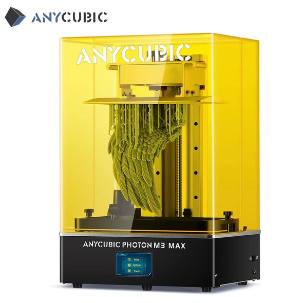 ANYCUBIC Photon M3 Max LCD 3D Printer 13" 7K Monochrome Screen High Resolution 3D Resin Printer Dental Industrial Printer