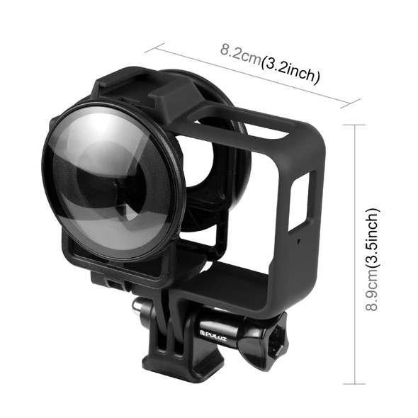 Plastic Frame Case Lens Guard Protector Mod Lens Cap Mount Bracket