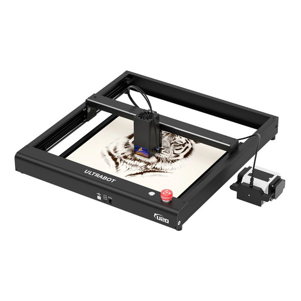 Tronxy U20 3D Printer DIY CNC 20W Laser Engraving and Cutting Machine 360 Degree Rotating Roller Engraving