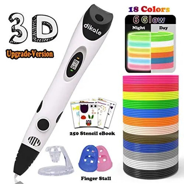 Dikale 3D Printing Pen Cute Dog Design Cat Design 7th Generation 6th generation special for US Customer