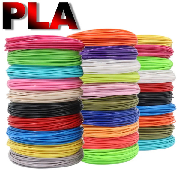 PLA Filament For 3D Pen Printing Material 10/20/30 Rolls Diameter 1.75mm 200M No Smell Safety Plastic Refill for 3D Printer Pen