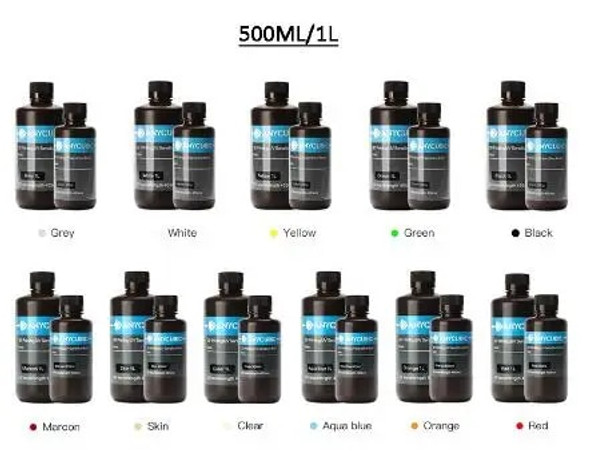 405nm UV Resin For Photon Photon S 3d Printer 3d Printing Material LCD UV Sensitive Resin Normal 500ML/1L Liquid Bottle