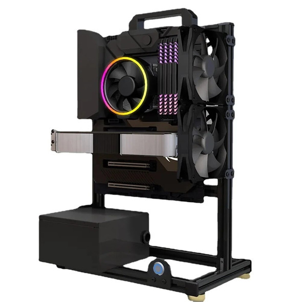 MOD ATX Open PC Case Frame For ITX MATX EATX Gamers Cabinet Aluminum Creative DIY Desktop Computer Chassis Tower Gaming