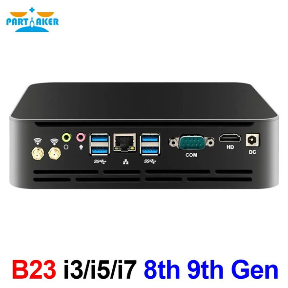 Partaker Intel Core i3 8100 i5 8400 i7 8700 Gaming Mini PC Win10 Desktop Computer game pc linux Nettop barebone HTPC UHD630 WIF Partaker Intel Core i3 8100 i5 8400 i7 8700 Gaming Mini PC Win10 Desktop Computer game pc linux Nettop barebone HTPC UHD630 WIF