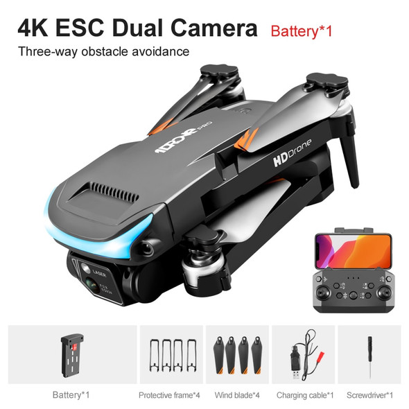 LEETA 2023 NEW Drone Z888 And Battery Drone With 4K HD Dual Lens And