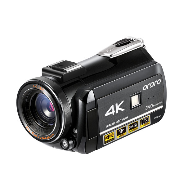 Video Camera 4k Camcorder Professional Ordro Ac3 Ir Night Vision