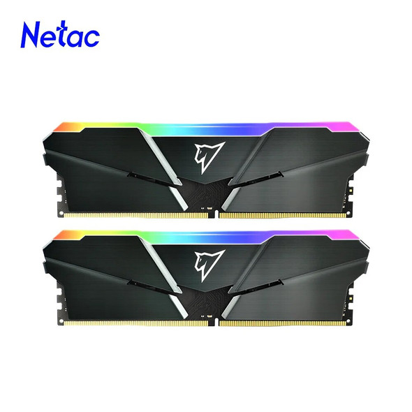 Netac Ram Memory DDR4 RGB 8GB 16GB 3200mhz 3600mhz Memoria UDIMM Dual Channel for Motherboard Intel AMD