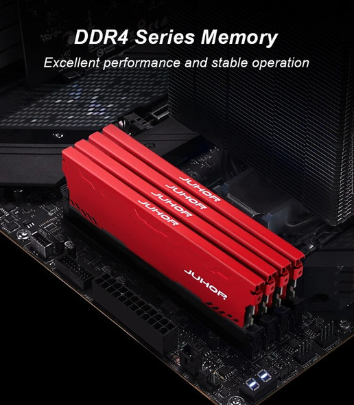 JUHOR DDR4 Ram 16GB 8GB 32GB 2666MHz 3200MHz 3600MHz DIMM Desktop Memory New Dimm Ship Memoria Rams With HeatSink