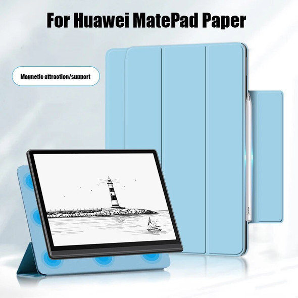 Suitable for Huawei MatePad Paper 10.3inch ink tablet magnetic suction buckle protective cover e-book reader leather case