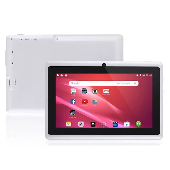 50pcs 7inch Q88 tablets with silicon case 7" Quad core android 4.4 kids tablet pc allwinner 8GB HD 1024*600 tablets dual camera