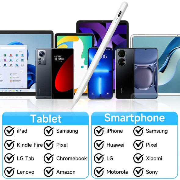 Universal Stylus Pen For Android IOS Windows Touch Pen For iPad Apple Pencil For Huawei Lenovo Samsung Phone Xiaomi Tablet Pen Universal Stylus Pen For Android IOS Windows Touch Pen For iPad Apple Pencil For Huawei Lenovo Samsung Phone Xiaomi Tablet Pen