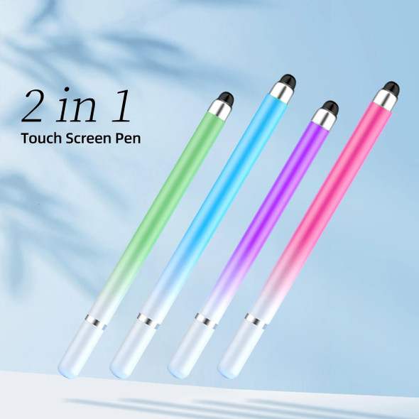 2 in 1 Stylus Pen for Mobile Phone Tablet Capacitive Touch Pencil For iPhone Samsung Android Drawing Screen Pencil