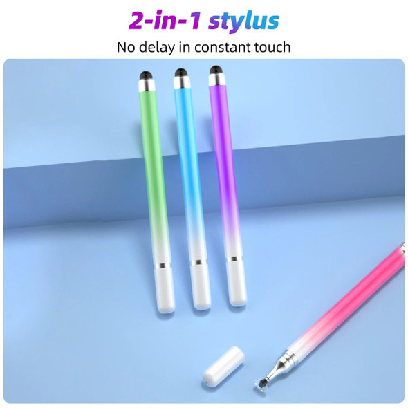 2 in 1 Stylus Pen for Mobile Phone Tablet Capacitive Touch Pencil For iPhone Samsung Android Drawing Screen Pencil