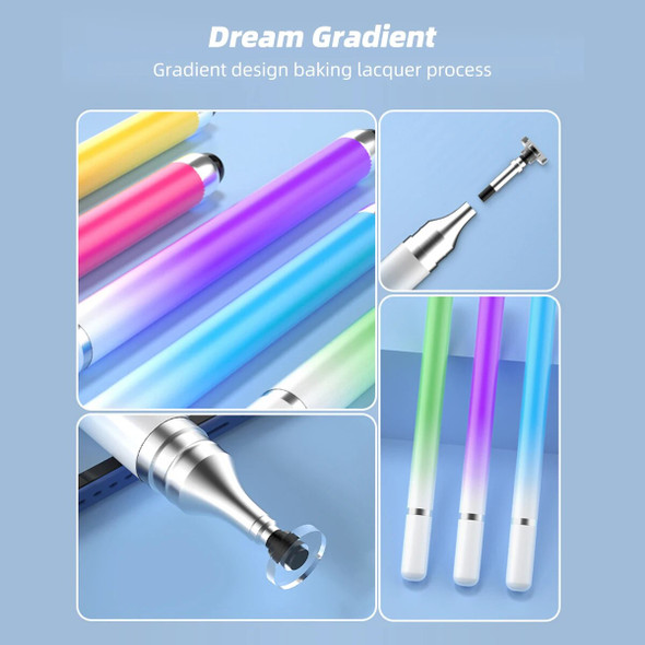 2 in 1 Stylus Pen for Mobile Phone Tablet Capacitive Touch Pencil For iPhone Samsung Android Drawing Screen Pencil