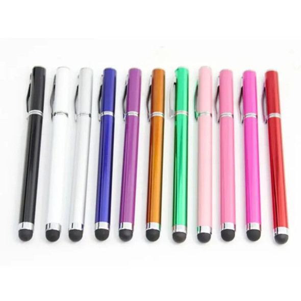 2 In 1 Universal Capacitive Screens Stylus Pen Touch Screen Drawing Pen For Smart Phone Capacitive Pen For Tablet iPad Laptop