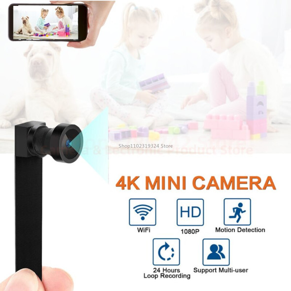 4K 1080P HD Mini Camera WIFI DIY Secret Security Micro Camcorder