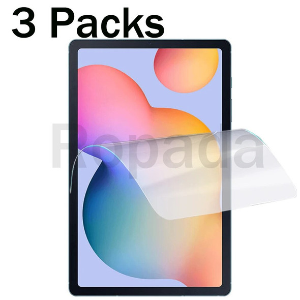 3 Packs soft PET screen protector for Samsung galaxy tab S6 lite 10.4 SM-P610 SM-P615/tab S6 10.5 SM-T860 protective tablet film 3 Packs soft PET screen protector for Samsung galaxy tab S6 lite 10.4 SM-P610 SM-P615/tab S6 10.5 SM-T860 protective tablet film