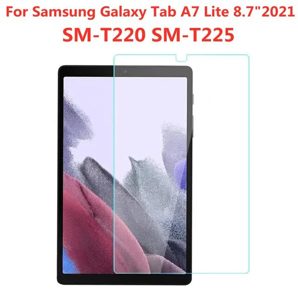 9H Tempered Glass Screen Protector For Samsung Galaxy Tab A7 Lite 8.7 Inch 2021 SM-T220 T225 Anti Scratch Tablet Protective Film