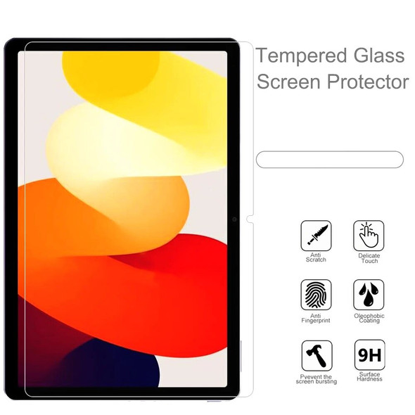 2 Pieces HD Scratch Proof Tempered Glass Screen Protector For Xiaomi Redmi Pad SE 11-inch 2023 Tablet Protective Film
