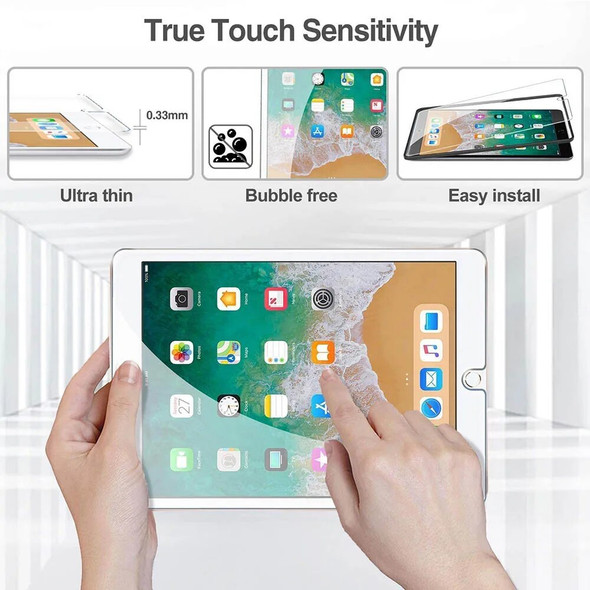 ( 2 Packs ) Tempered Glass For Apple iPad Mini 7.9 8.3 9.7 10.9 5th 6th 7th 8th 9th 10th Generation Tablet Screen Protector Film