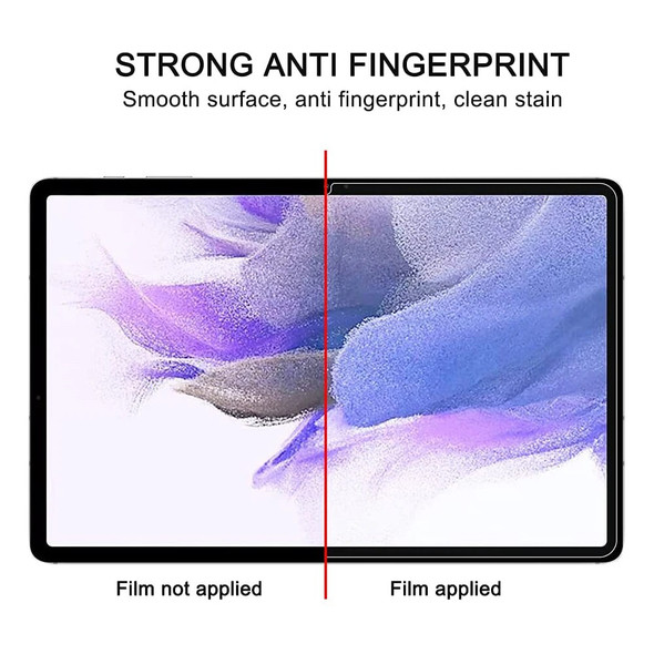 Tempered Glass For Samsung Galaxy Tab S7 FE 12.4 2021 SM-T730 SM-T736B Full Coverage Screen Protector Tablet Film